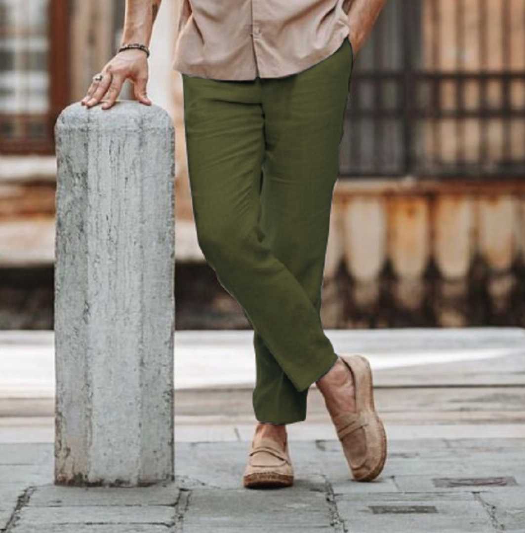 Premium,Cotton,Trouser,For,Men,...,Ripe,Olive