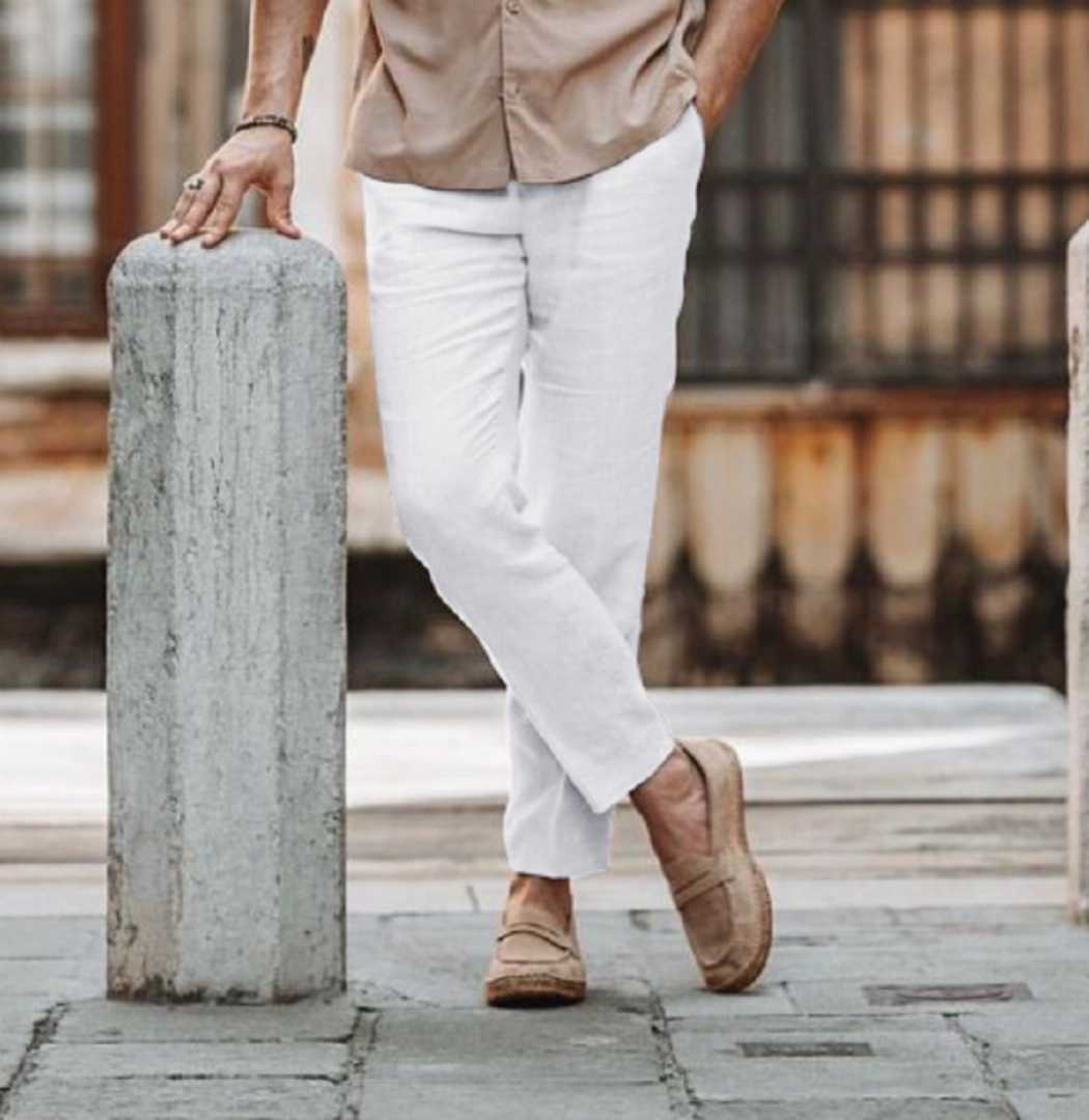 Premium,Cotton,Trouser,For,Men.....white
