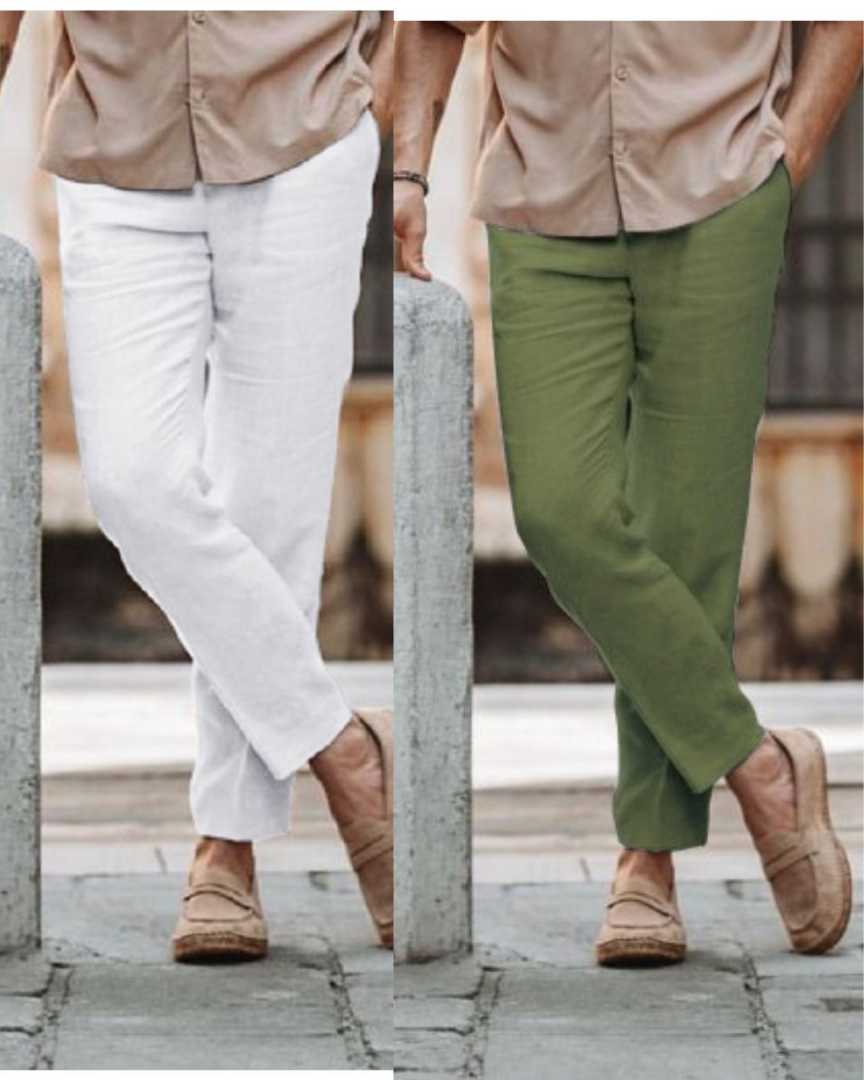 2pcs,Premium,Cotton,Trouser,For,Men